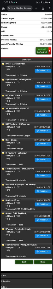 woozzaabets's tweet photo. Over 1.5 FT Goals Accumulator 🔥
Today's Favourites  1-UP Bankers 🔥
Second Half Over 0.5 Goal ACCA 🔥
Favourites Chance Mix Combo 🔥

We Play Again 🍻

📌  1️⃣0️⃣+ 1️⃣0️⃣+ 1️⃣5️⃣+ 2️⃣0️⃣+ Odds 

Codes👇 #Bet9jaCode

5HVZRLN  5HW2ZVD  5HW3VBF 5HW5W2T   
   
Bookie  @Bet9jaOfficial 

Not on ?

Register and Play 👇

https://t.co/L6rfYpFC2X

RT ✅️