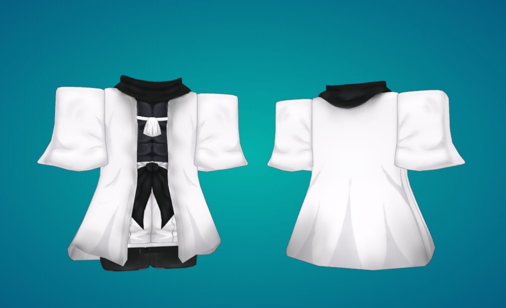 tsucontact's tweet photo. Gojo Clothing  - #blender #substancepainter #robloxdev #roblox https://t.co/c4vATlZH3s