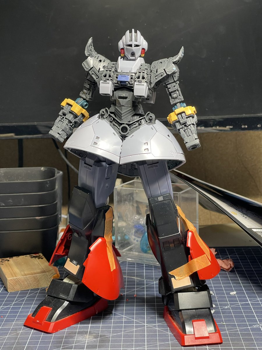 wisemanFZ's tweet photo. #みんなのパテ工作見せて 
ポリパテはトモダチ https://t.co/DbiR1n1gtw