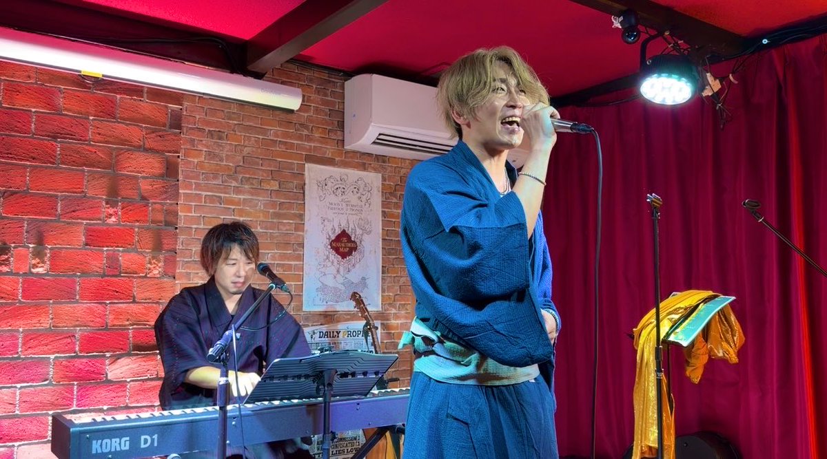 okilife0619's tweet photo. 2026.6.20
U CAN DO IT‼︎ 
~山本義則プリズムホール応援企画~
📍Remember U🕯️👘

お昼の🆓は☔️で中止🥲RainMAN。。w
梅雨やからしゃーないよね😂

でも夜は✨まさかの聴けると思ってなかった曲からのスタートに🤩🙌🙌☔️⚡️
どんちゃんの素敵な🎹コーラス入りのお気に入り曲が聴けたのも最幸🥰🧜‍♀️🫧

浴衣姿👘でのLIVEは特別な時間🤭💓

関東でのハードスケジュール後で体調心配やったけど…素敵な歌声届けてくれてありがとう😌❣️❣️

#Uken