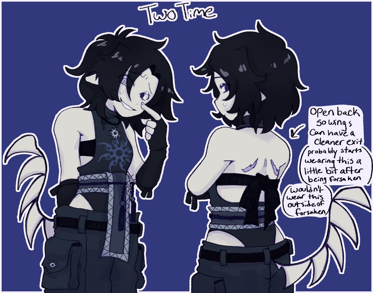 needle_mouse311's tweet photo. i made this for art fight so imma post this here ( ≧∀≦)ノ i think i changed their design enough from forsakens design to count
#twotimeforsaken https://t.co/7Y8AKBIZt9