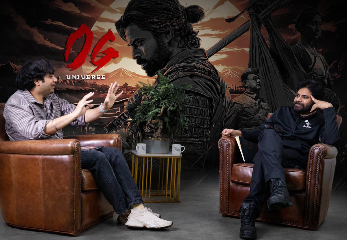 PawanismNetwork's tweet photo. #OG2 discussions started 🔥🔥🦁🦁

@PawanKalyan @Sujeethsign 
#OGUniverse #OGPrequel https://t.co/9NhbeDgCAj