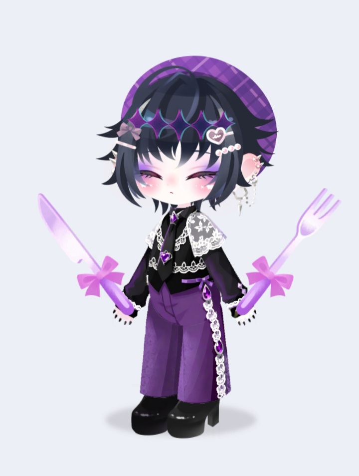 2a1sq's tweet photo. #ポケユニ
#お気に入りのコーデ

｢可愛い｣×｢レース｣×｢Love♡xxxガチャの男の子アバターに似合う服｣

SNS見ても水やり巡回しても、カタログ用は女性服or男女兼用が多かったので、ちょっと寂しかったです…😢

でも唯一無二の服ができました、楽しかったです☺️✨ https://t.co/0Afj0giV5F