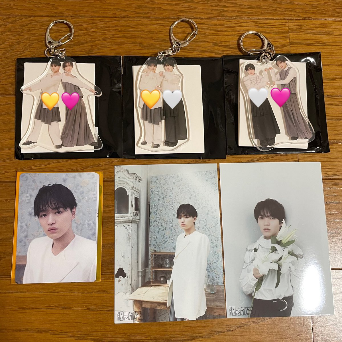 kmt4142's tweet photo. 原因は自分にある。げんじぶ 仮ノ現 ペアアクキー ランダムトレカ 生写真 交換

【譲】 画像のもの

【求】 長野を含むもの>武藤

ALT詳細有。纏めて、7/5会場にて手渡し交換優先。
郵送も検討致します。

お気軽にお声掛けください😌 https://t.co/Xv5Y6eu2Nl