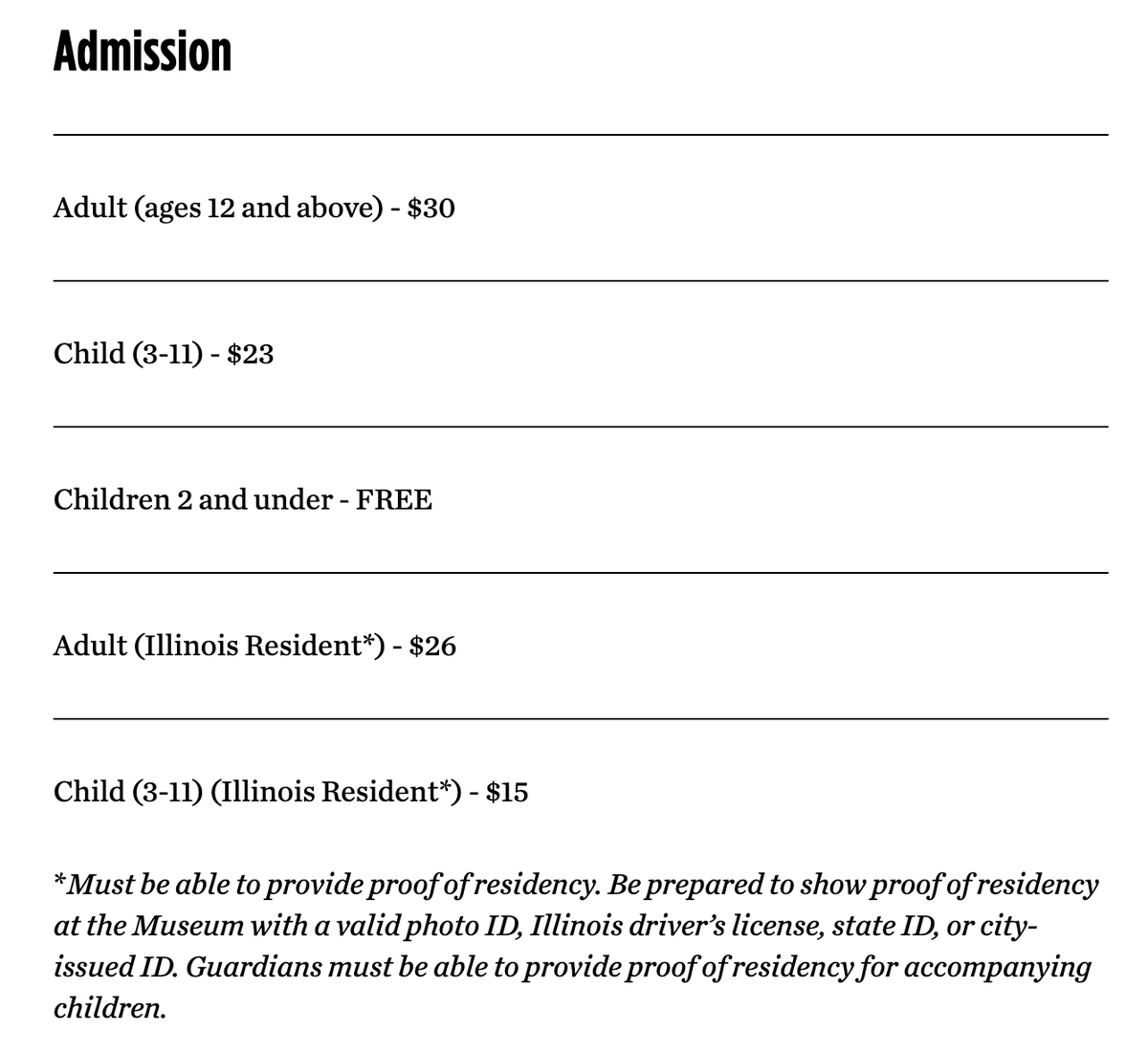 SwordAndHammer's tweet photo. @SabuzView not at $30/person admission. and it's only free for Illinois residents on Tuesdays - if they can show ID. that excludes blacks and women apparently, because any good democrat knows they aren't smart enough to get ID. https://t.co/HicfKx7Vco