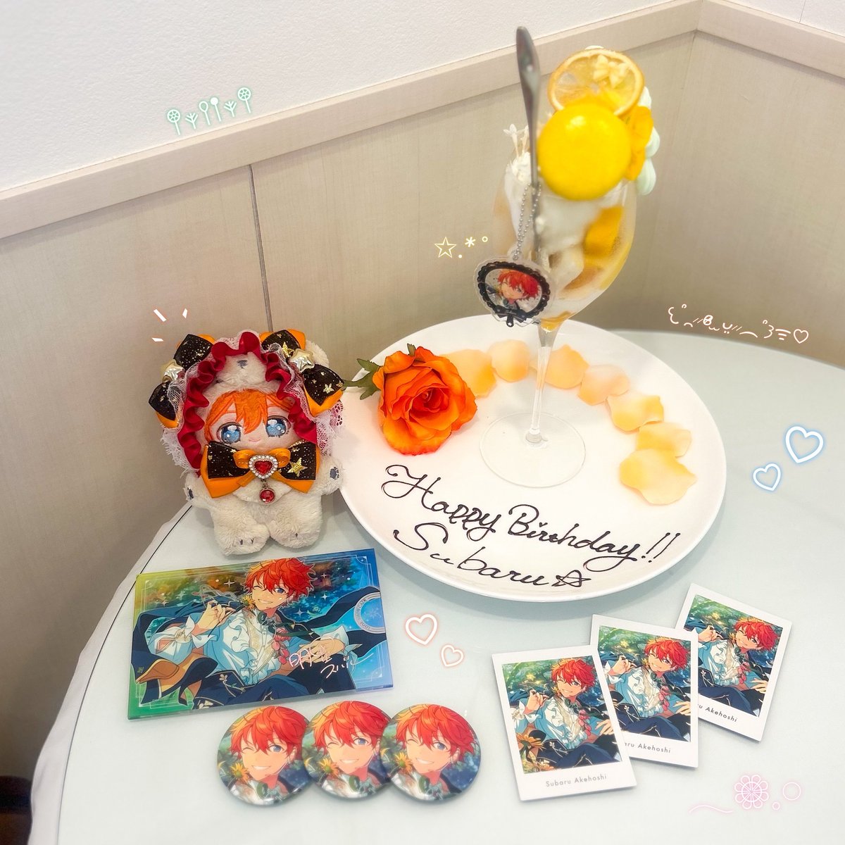 Apple___ppp's tweet photo. お誕生日おめでとう🧡
これからもずーっと私の一等星🌟

#明星スバル生誕祭2026
#明星スバル誕生祭2026 https://t.co/ZymGxHDUz1