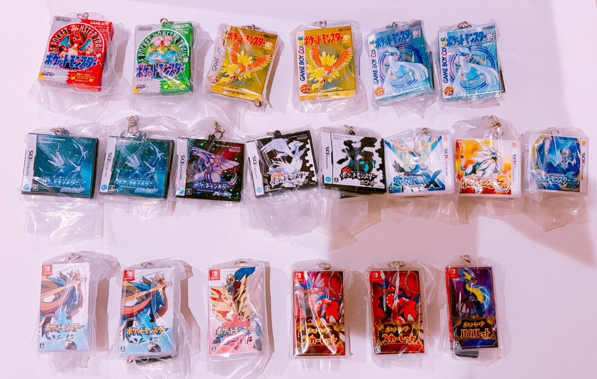 yapi_trade's tweet photo. ポケセンオンラインのキーホルダー届いたー！
各種上限まで買った結果こんな感じ👇
実物のクオリティはめっちゃ良い🥹 https://t.co/EWWZsyCXsO