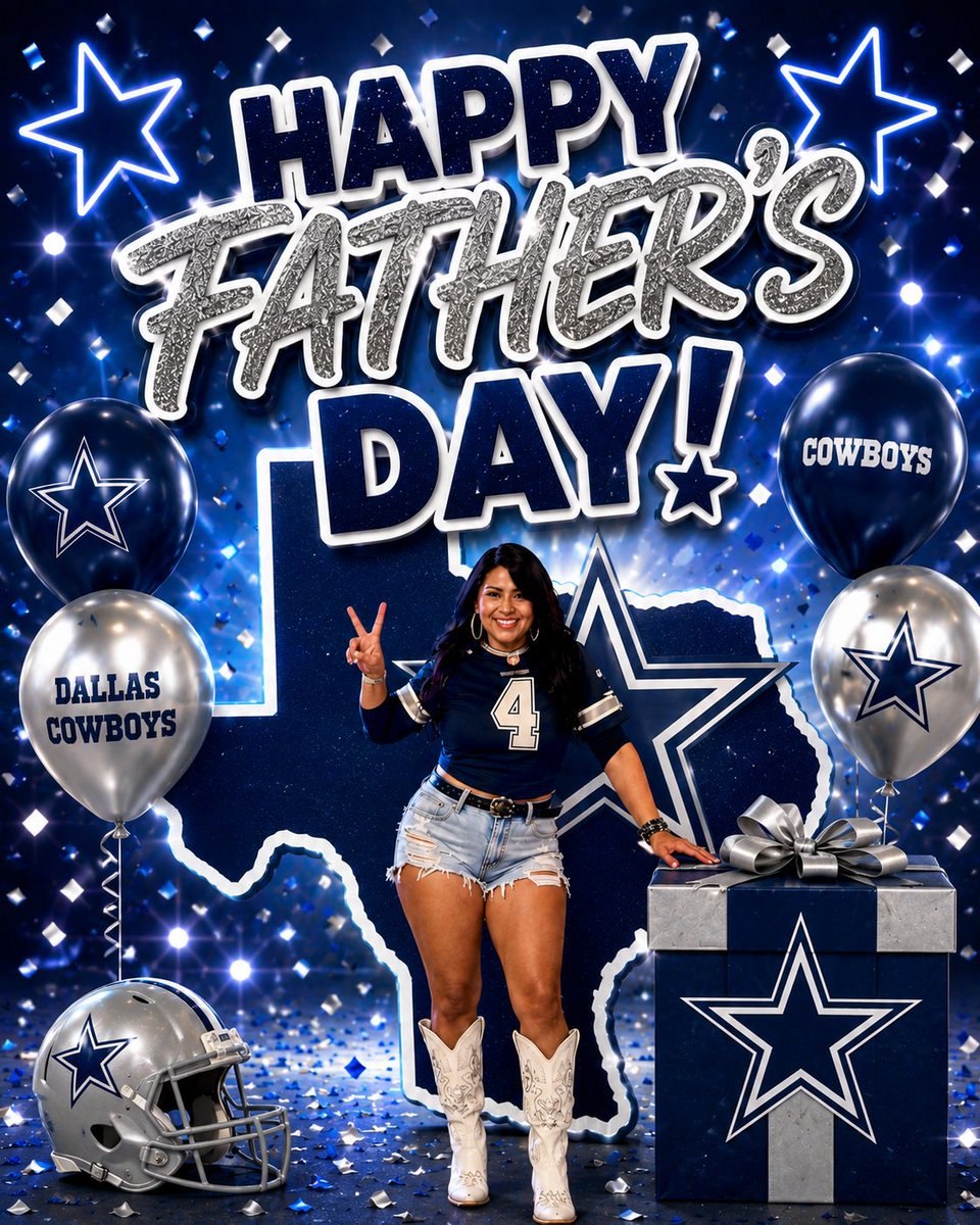ibeautydallas's tweet photo. Hope your day is filled with love, family, and Cowboys football dreams! 🤠

#HappyFathersDay #DallasCowboys https://t.co/n1JRS5pHbK