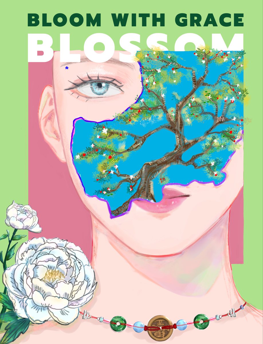 BUTTER_SUNG's tweet photo. Bloom with grace 🪷🪷🪷#digitalart #illustrationㅤ https://t.co/mkhoIeFV35