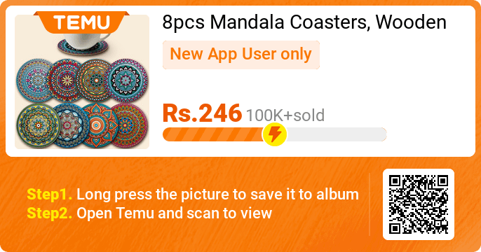 CraftySomy's tweet photo. 8pcs Mandala Coasters, Wooden Coaster Set, Essential for Holiday Gatherings, Suitable for Bars, Offices, and Homes, All Occasions, Size 10cm x 10cm
🎉 Exclusive deal[Rs.246]
👉 item link: https://t.co/SCjzUAYVEk https://t.co/bS091e7dEl