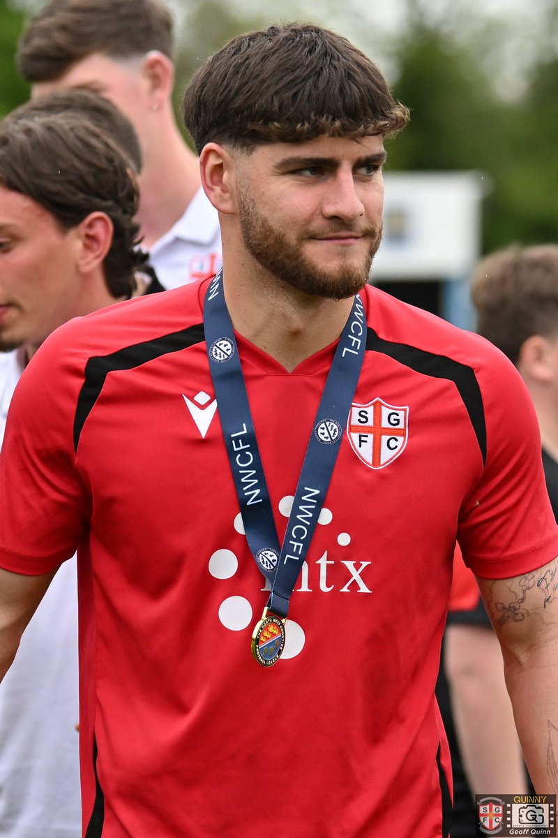 OfficialSGFC's tweet photo. It’s with great pride we can announce our very own Ollie McFadyen has won the @nwcfl 1st Division South POTY 🏆

Ollie’s been absolutely immense for us &amp; thoroughly deserves this recognition after an outstanding 30 goals in 40 games &amp; 12 MOM awards

Huge congratulations Ollie🤝❤️ https://t.co/o6yispdmqC
