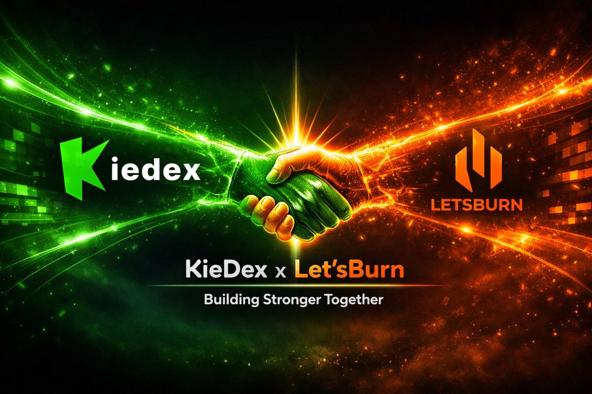 Omisky_Official's tweet photo. Excited to share that @kiedexapp joined forces with @letsburnlab to expand the KieDex ecosystem and strengthen connections across Web3. Together, weβre unlocking new opportunities for our communities and driving greater engagement. πβ¨#KieDex #LetsBurn #DeFi #Web3 #CryptoEnergy https://t.co/IgPUS2W6Bm