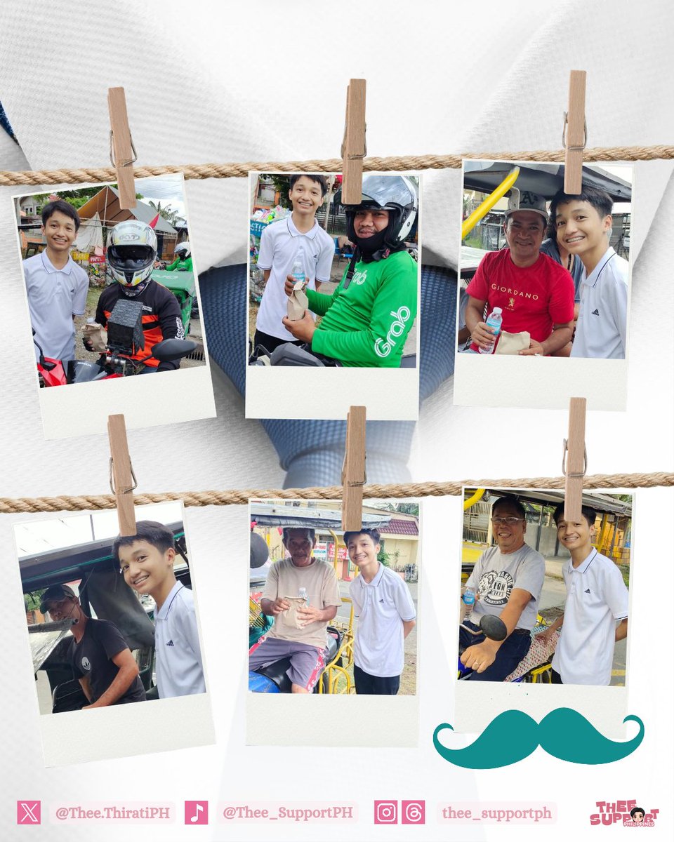 Thee_ThiratiPH's tweet photo. 🌧️ Rain or shine, kindness finds its way.

Today, instead of jeepney drivers, we shared a simple meal and bottled water with a few hardworking tricycle drivers in our community. While we could only reach a limited number of people, we are grateful for the opportunity to give back and show our appreciation for their daily hard work.

A small act of kindness may not change the world, but it can brighten someone’s day. 💚

Happy Father’s Day to all the fathers and father figures out there. Thank you for all that you do.

— Thee Support PH

Thank you also to our handsome model 🤭🤏 @lucasmatteoP

#trhi_eks
#TheeSupportPH
