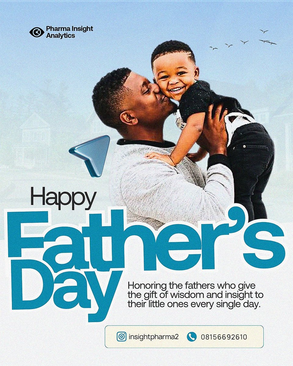 insight_pharma's tweet photo. To every father who shows up  not just on Father's Day, but every single day.

The one who teaches with patience.
The one who corrects with love.
The one whose presence quietly shapes a child's whole world.

Happy Father's Day. 🤍

#PharmainsightAnalytics https://t.co/PFjtd86jH4