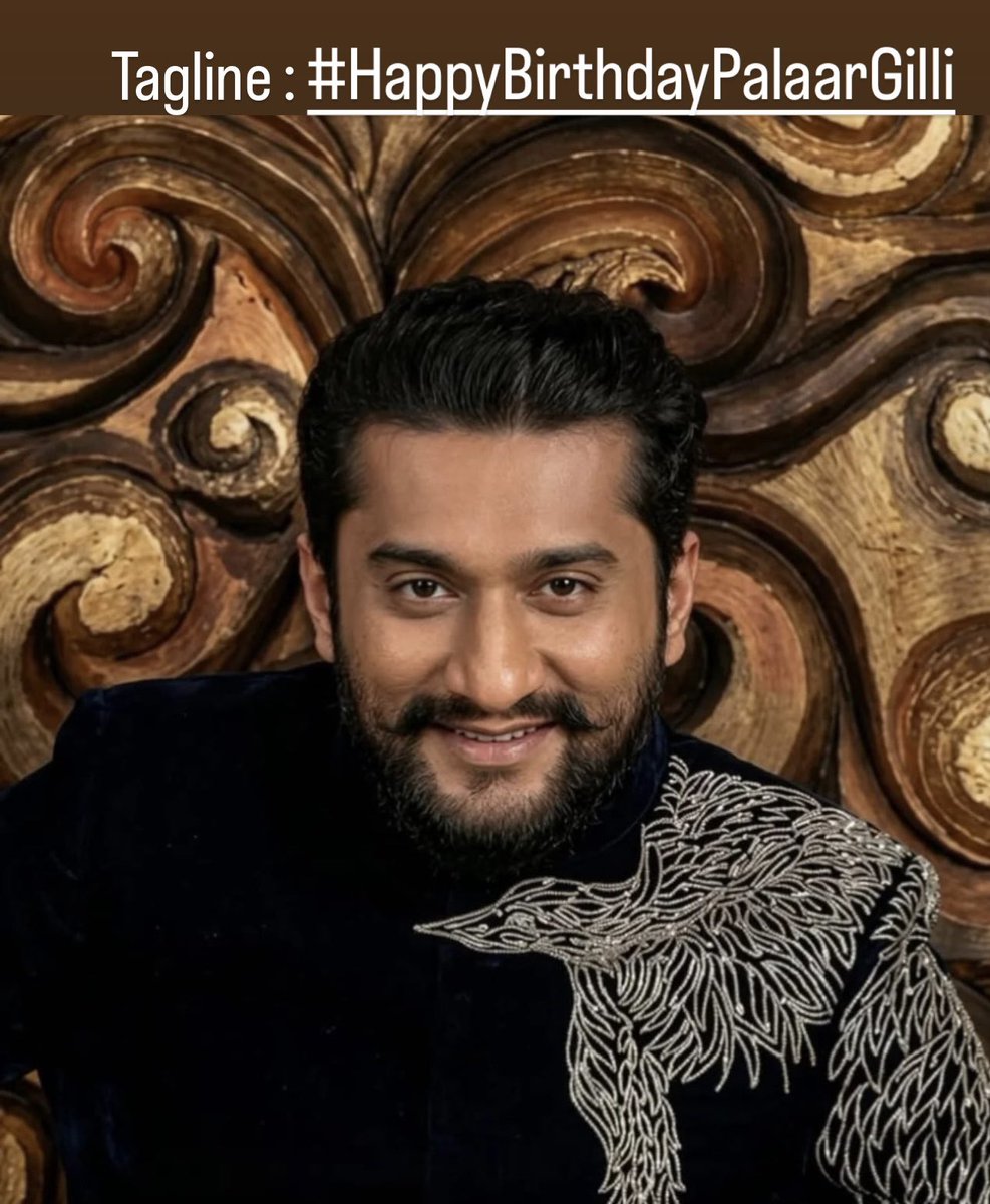 Gilli_Trends's tweet photo. Birthday Trend Tagline revealed🔥

#HappyBirthdayPalaarGilli 

Gilli nation copy above tag, and make Gilli 28th birthday special❤️  #Gilli #Palaar https://t.co/S5veVYOI9k