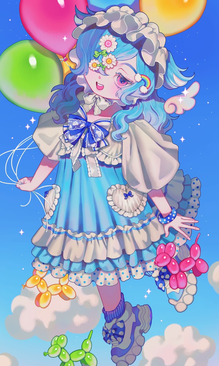 おさかなページです♡ ピンク🩷×ブルー🩵