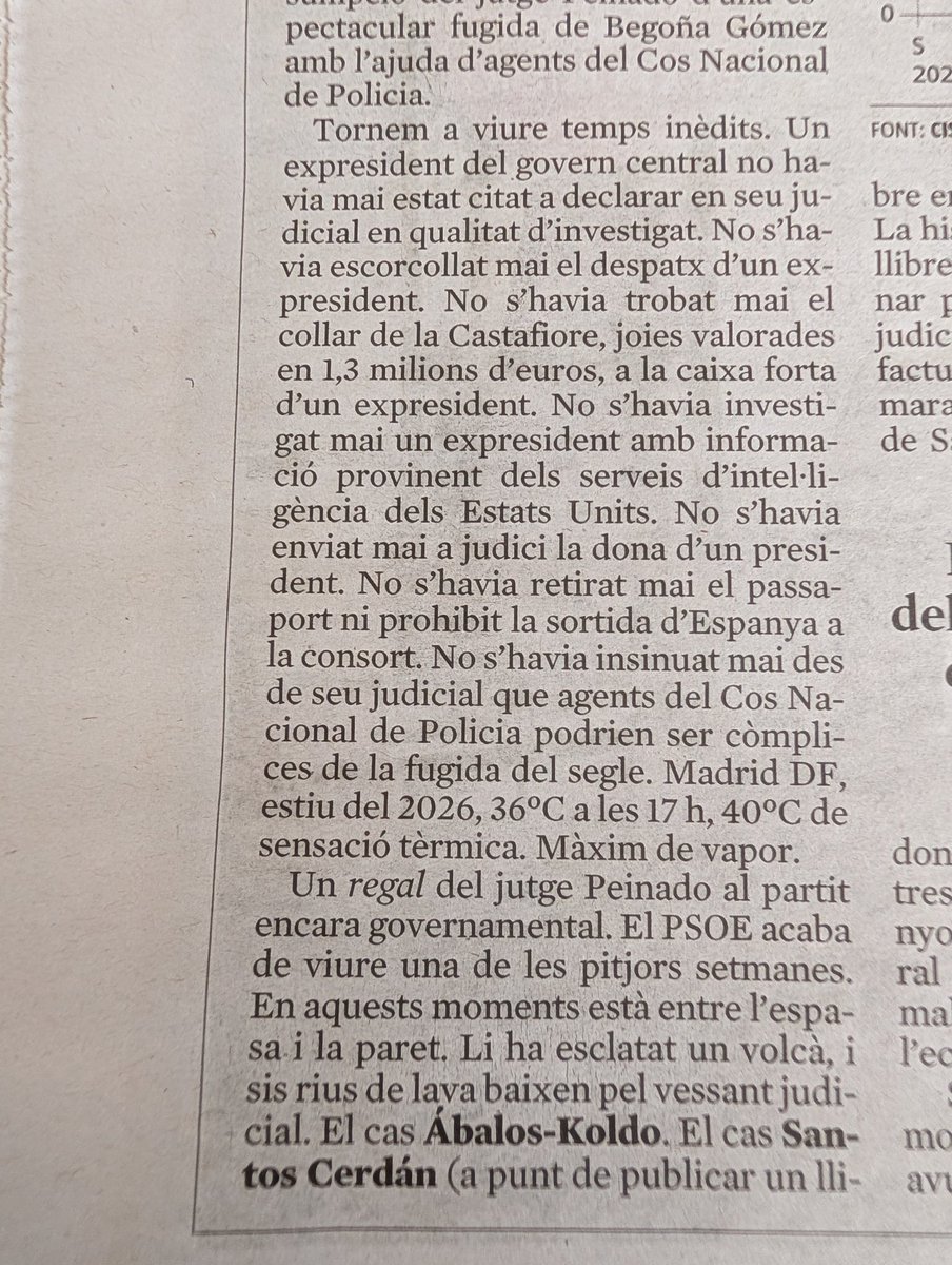 quicu_b's tweet photo. @XSalaimartin @LauraBorras Un gran treball de un gran periodista Enric Juliana amb el teu permís intento fer-lo més visible.Soc un seguidor teu i lector de @LaVanguardia Amb la justícia què tenim??quanta reo tenía el alcalde de Jerez.@aargelaguer @salvadorilla @consellbages SALUT . https://t.co/VQBcEmbfTm