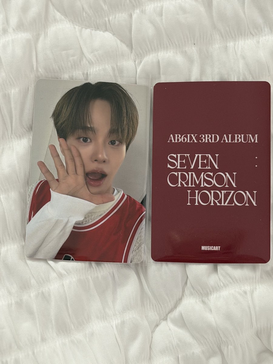 oneitegg's tweet photo. AB6IX 未公開 トレカ

【譲】画像のもの(ウン ドンヒョン ウジン デフィ)

【求】買取 1枚0.05〜

お気軽にお声掛けください https://t.co/xwoyUboBLZ