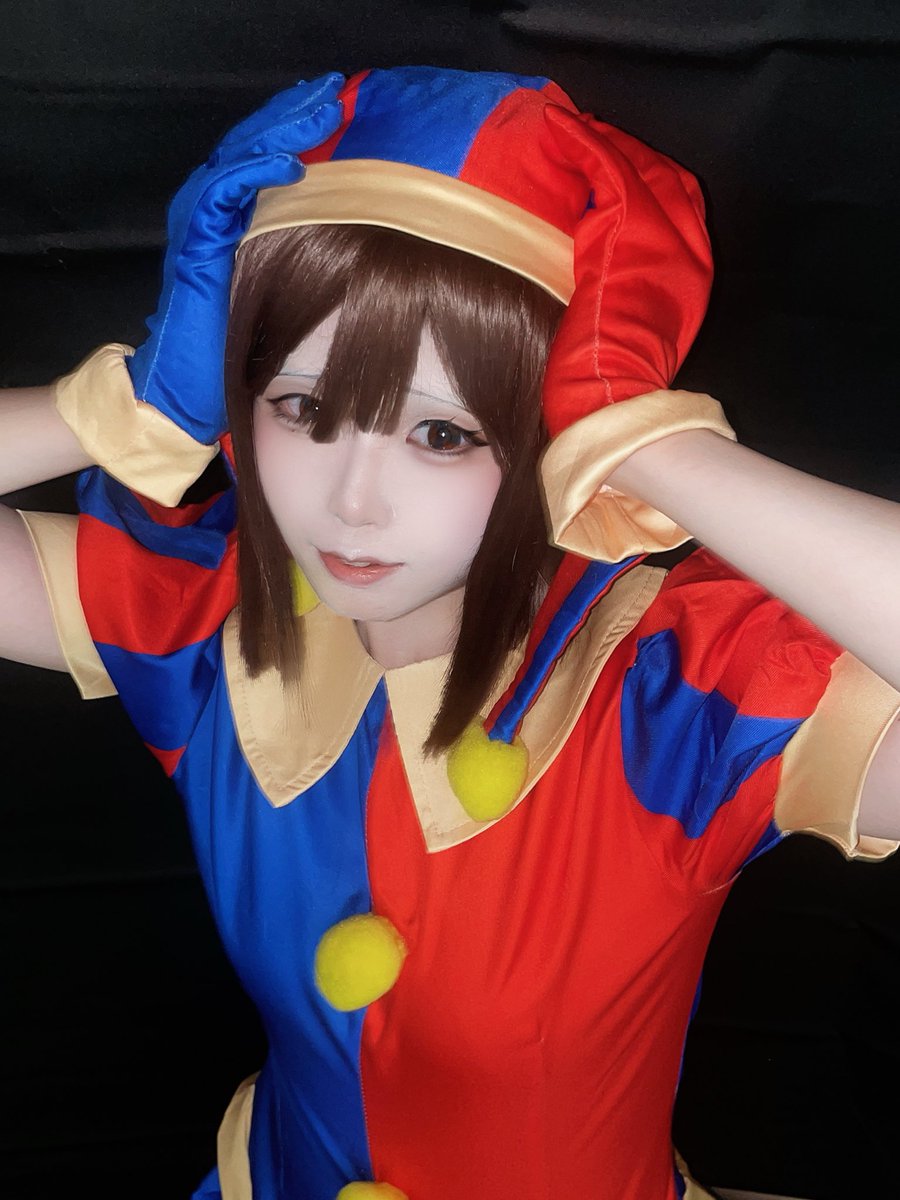 _02go's tweet photo. Cosplay / tadc / Pomni 🎪 https://t.co/W8WAj27V8Y