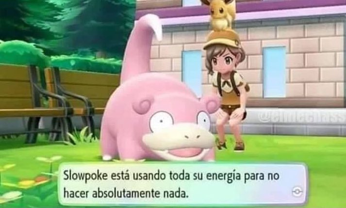 AnotherBran's tweet photo. @RevovT Hizo la Gran Slowpoke https://t.co/OsuKsNK7E2