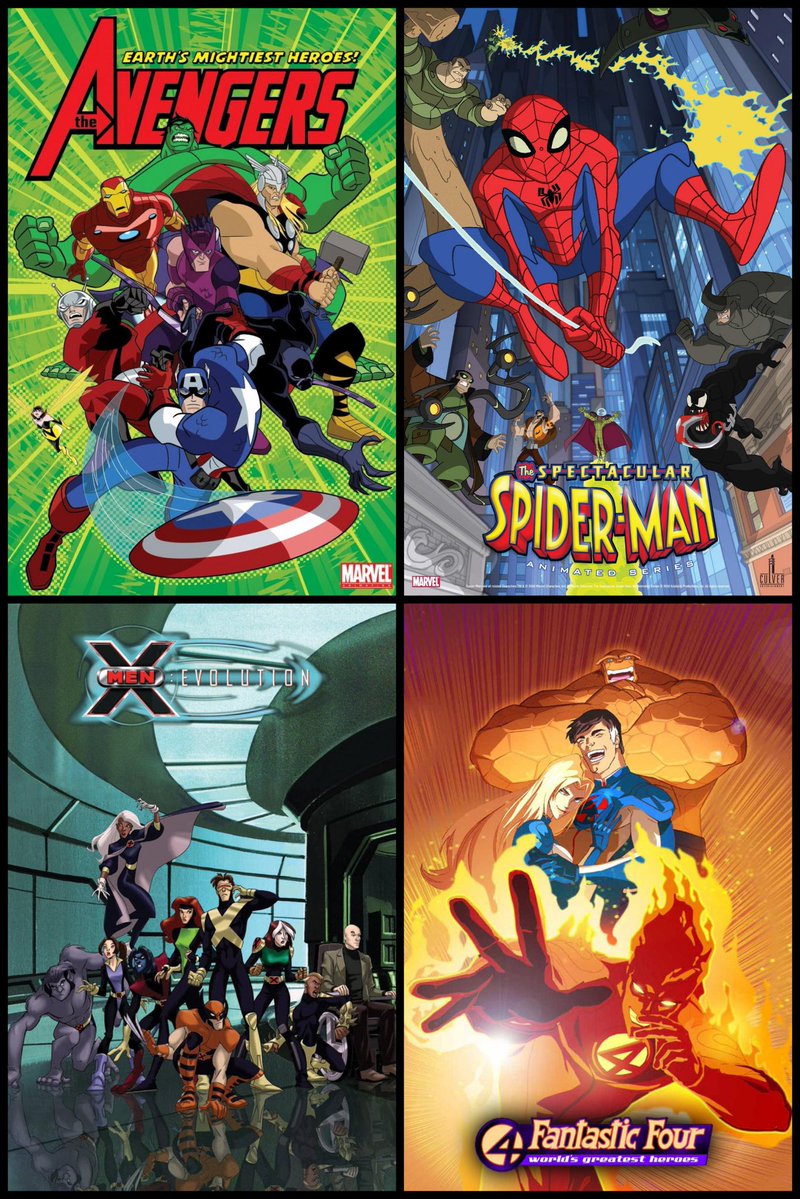 the_Bradster007's tweet photo. Growing up and watching Marvel TV shows in the 2000s ❤️ https://t.co/hh5y9XBONg