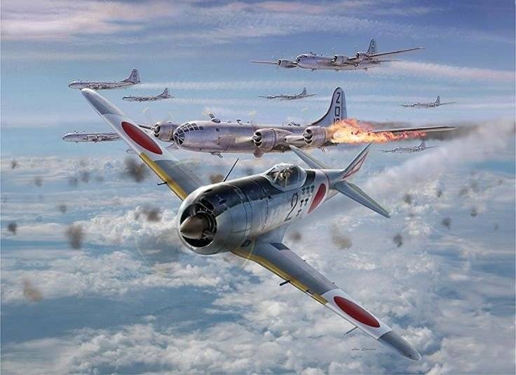 JPNHistoria's tweet photo. 1945年6月22日　本土防空戦
米軍爆撃機に対し、第十一飛行師団から延122機が出動し迎撃。
5機撃墜。 https://t.co/4rzoNuRCXa