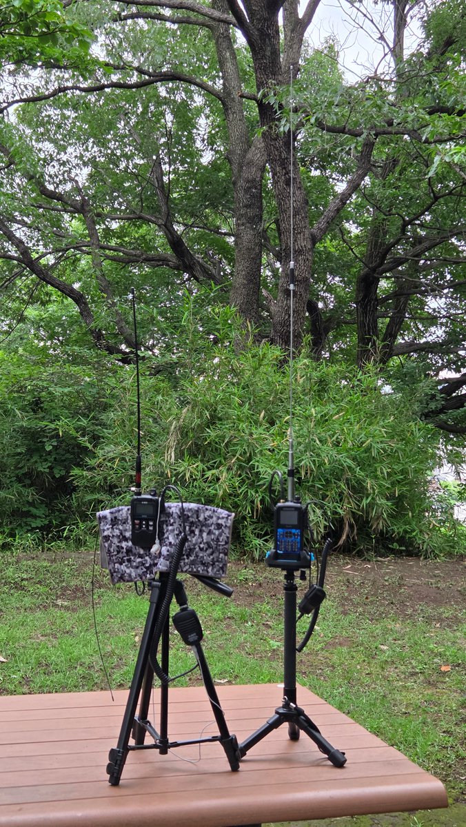 TOKYOMC246's tweet photo. 2026年6月21日(日)☁ みはらし緑地🌲(東京・稲城市) ※やぶ蚊対策必須
LCR
16:40 はちおうじRS248 八王子市 57/56
430FM TX0.5W
17:00 JL1JYC 野島公園展望台(横浜市金沢区)52/51
D430 D144 ともにNM
TNX FB QSO!
#デジタル小電力コミュニティ無線 #デジコミ #LCR #DSTAR https://t.co/L7TPGircvg