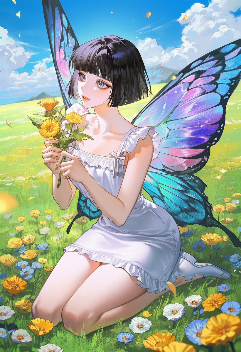 walro_11's tweet photo. 우리 수여니 나비됏서... 넘모 옙뽀자나🥹🦋🩵 https://t.co/rChdJsWQh8