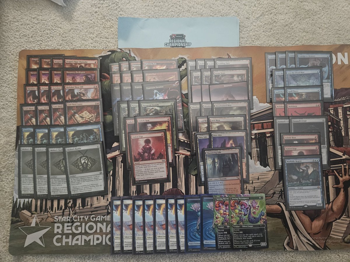 detsportsfan92's tweet photo. Won a Modern RCQ at @RIWHobbies yesterday with Prowess! 
@fireshoes @midwest_mtg

Deck is great now that Phlage is banned, just dodge Affinity.

🏆🏆 Broodscale
🏆🏆 Energy
🏆❌️🏆 E-Tron
ID
❌️🏆🏆 Energy

🏆❌️🏆 Lesson Prowess
Teammate scoop
🏆🏆 UB Historic Midrange https://t.co/XYI5YGdjoK