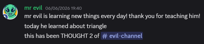 SOURCEVOI's tweet photo. update: they have made a channel for him. mr evil for president https://t.co/Dsg5dDv0Jz