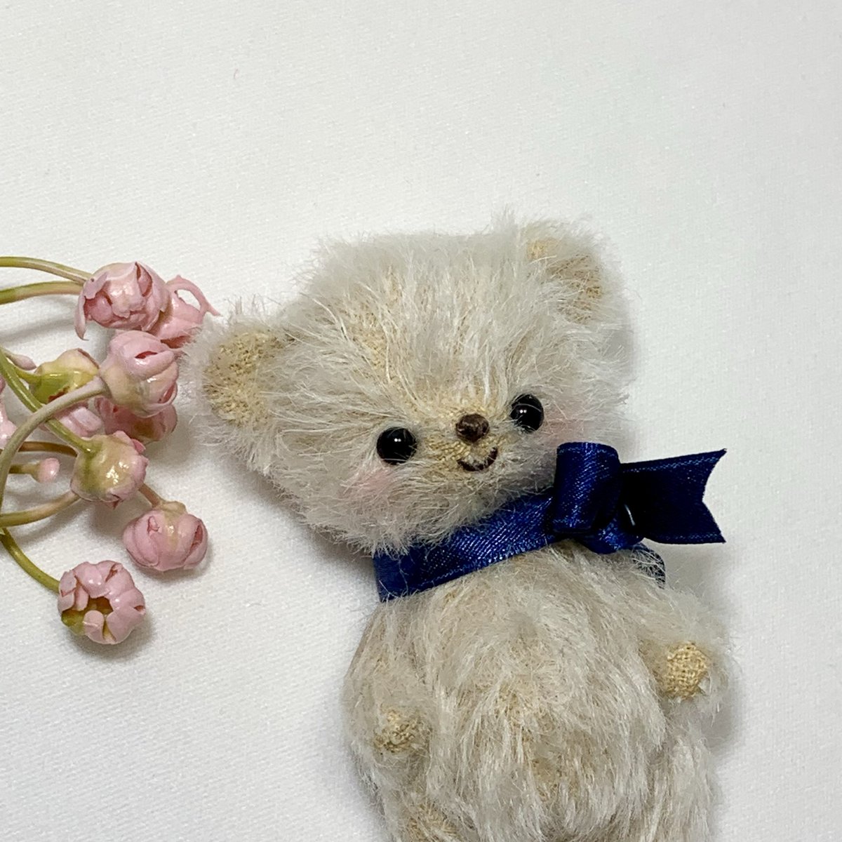 🧸 少し胴長のくまちゃんお作りしてみました。 とても素直な性格の子