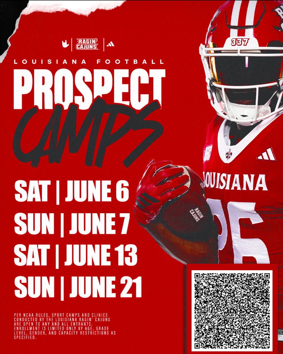 DanEvans_JR's tweet photo. I will be attending the UL camp today @CoachGBarlow @michaeldes1 https://t.co/rKZ4hhcoQT