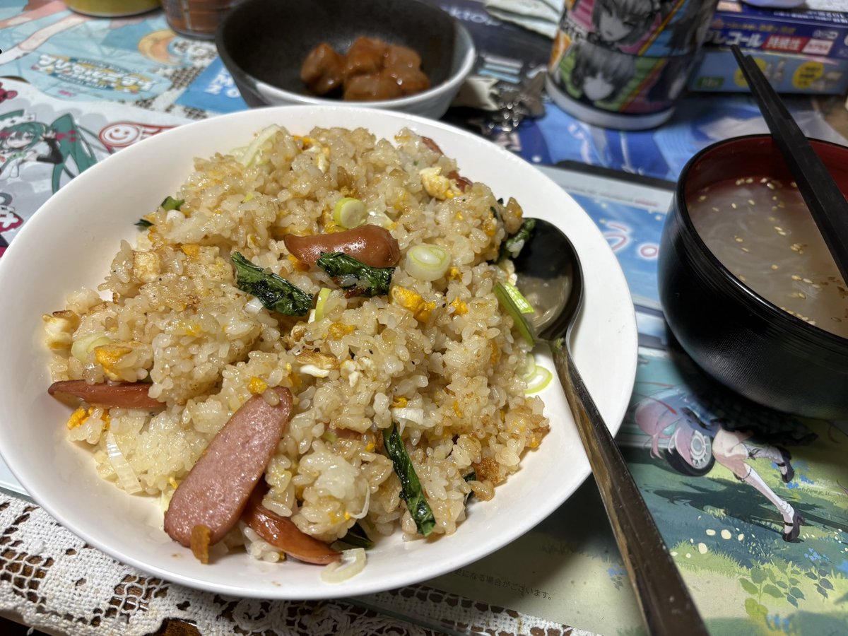 gnflag01's tweet photo. ご飯が余ったので、炒飯にしたら爆量になってしまったw https://t.co/34wQ085xr6