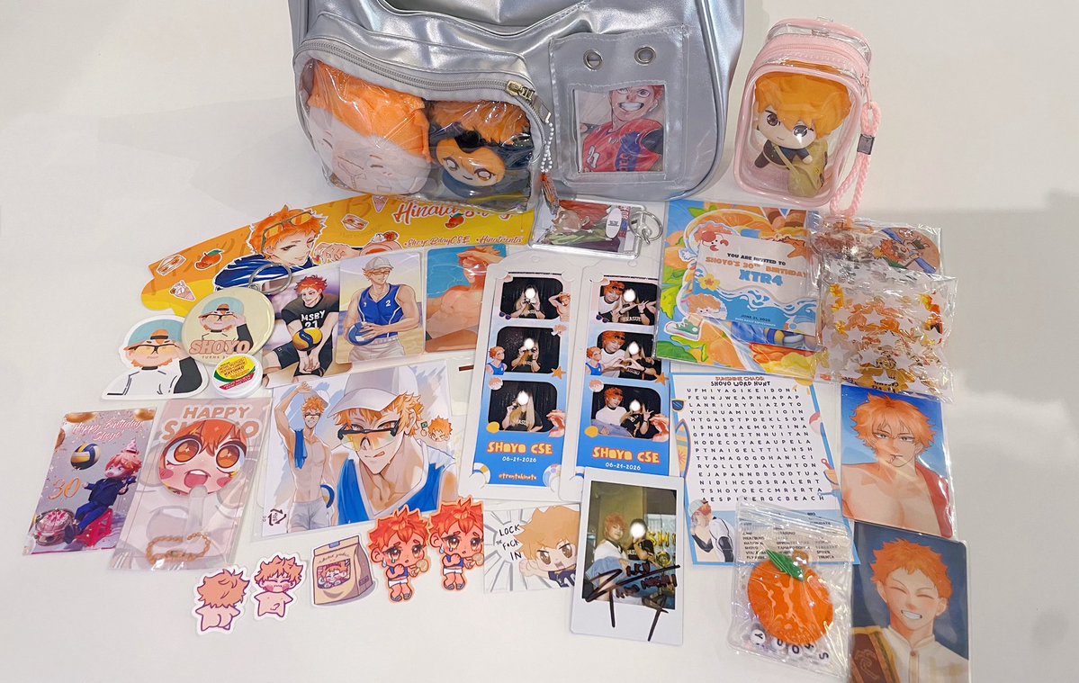 shouverse's tweet photo. tysm for the fun &amp; very memorable shoyo birthday cse @trentahinata !!! 🧡 thank u sa organizers, sa mga nagbigay ng freebies, to every attendee who made the event possible 🫶 

highlight ng cse for me ay nabuhat ng isang hinata shoyo bridal style >< 

#shoyobdaycse #trentahinata https://t.co/lIBelCJsd9