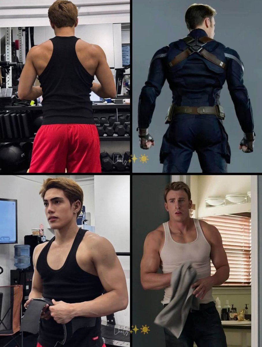 Lhelai1116's tweet photo. Yung nakailang post na ako saying na hawig na niya si Steve Rogers/Captain America. I guess, alam niya din. Excited na ako sa 3rd layout. Magpapa-print na naman ako ng poster 😆 https://t.co/YEwWt2eSkS