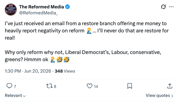 Donna Rachel - The Dissident Councillor 🕊️ tweet media