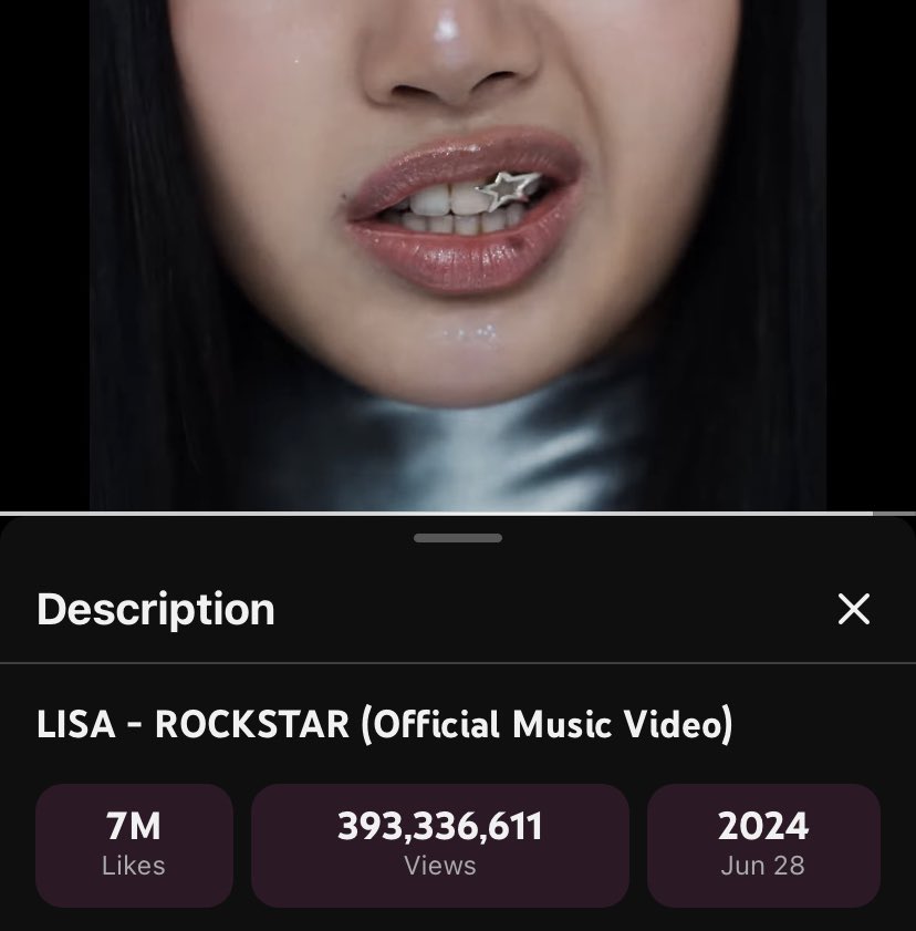 Catmannzz2's tweet photo. #Rockstar
🏁 400M views soonnnn

อีก 6.7M  —> 400 M views

ซัพพอร์ตน้องทุกแพลตฟอร์มไปเลยค้าบบ
#LISA @wearelloud 

LISA - ROCKSTAR (Official Music Video) https://t.co/4fOSC9SaGI via @YouTube https://t.co/6kfaWPPfFZ