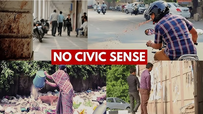 AkkshyeTulsyan's tweet photo. We talk about the lack of civic sense among Indians.
But we don't talk about its root cause of lack.

You cannot install civic sense until and unless it starts from your own home.

First of all, we need to teach your elders to respect our holy rivers and to respect our outside surroundings first.

We Indians keep our homes clean, but as soon as we go out, we think it's not our property, so we have every right to make it dirty.

This Chalta hai attitude will never let us Indians develop civic sense...whether you agree with me or not...