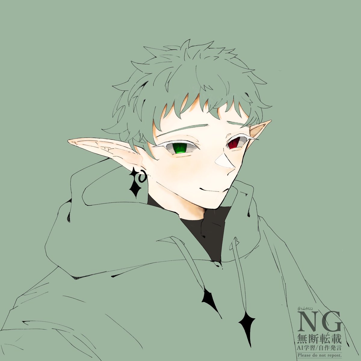 tuki4022's tweet photo. エルフの孫というか末代というか、まぁそんな感じのキャラ
激メロ男にしてやんよ

#illustration #イラスト #oc #一次創作 https://t.co/Lek3TAo8mR