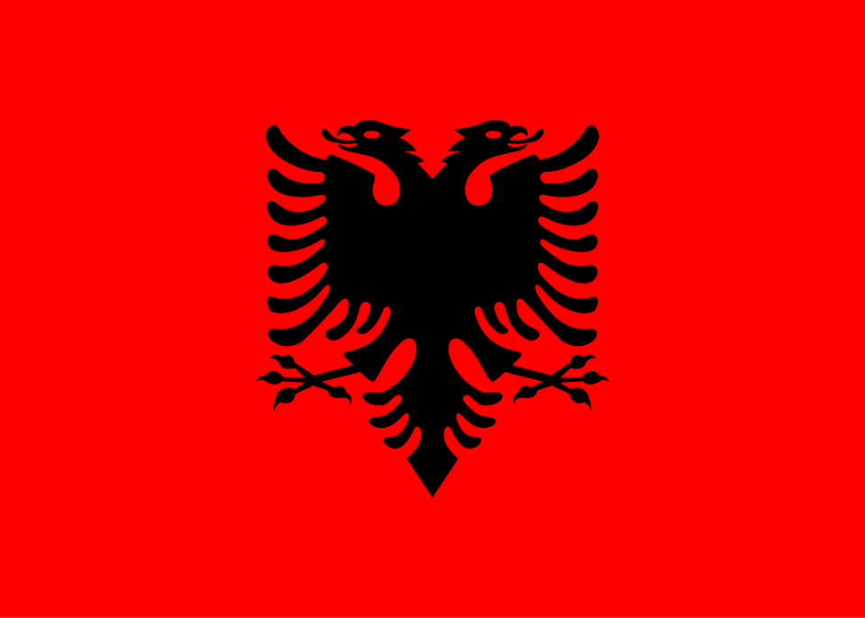 PD1EVP's tweet photo. @Schiedam24 Dat is de vlag van Albanië. https://t.co/zIbHtn7yoH