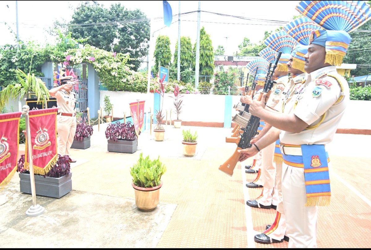 175_bn's tweet photo. Ms.Kavita Jalan,IPS, IG, NES, conducted the Biennial Inspection of @175 BN,#CRPF on 18–19 June 2026. She reviewed operational preparedness, administration,  welfare measures and appreciated the dedication of the personnel.
@NesHqr 
@crpfindia 
@northeast_zone https://t.co/WaJ9IYT1ZU