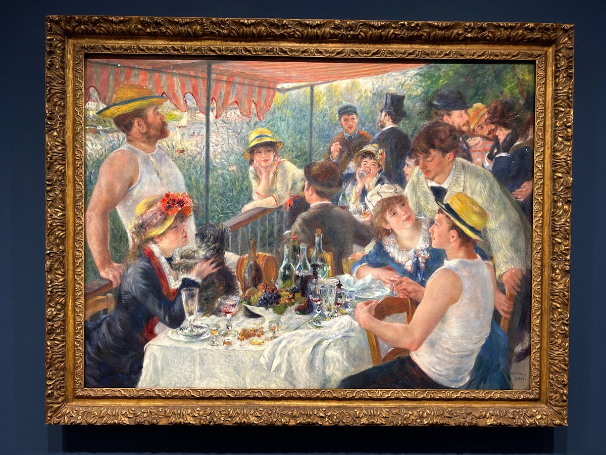 nicothibault27's tweet photo. La peinture lumineuse et heureuse de Renoir. https://t.co/TxidbQ4dJJ