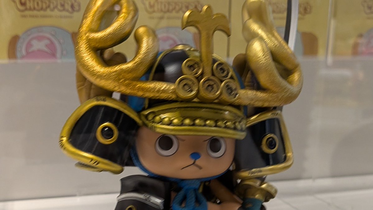 ONE PIECE チョッパー武者人形 7,700円 ONE PIECE BASE SHOPにて展示