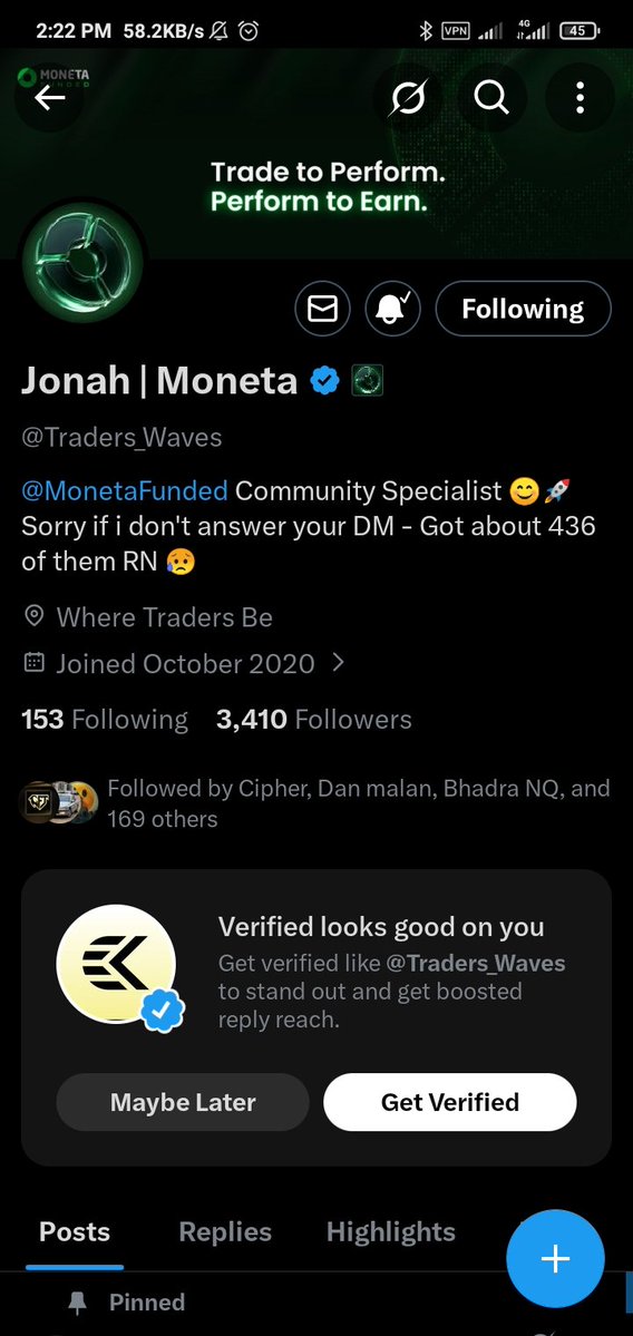 ojotu01's tweet photo. @Dan_BabaFX @MonetaFunded @neo_prime77 @Traders_Waves @SavableApp @ArjayRayy @daraja_fx @Cemiforex @IBN_FX @DaCryptoSheikh @ibirinde130 @agababillions @ohizz_ https://t.co/f2YzKuVT1A