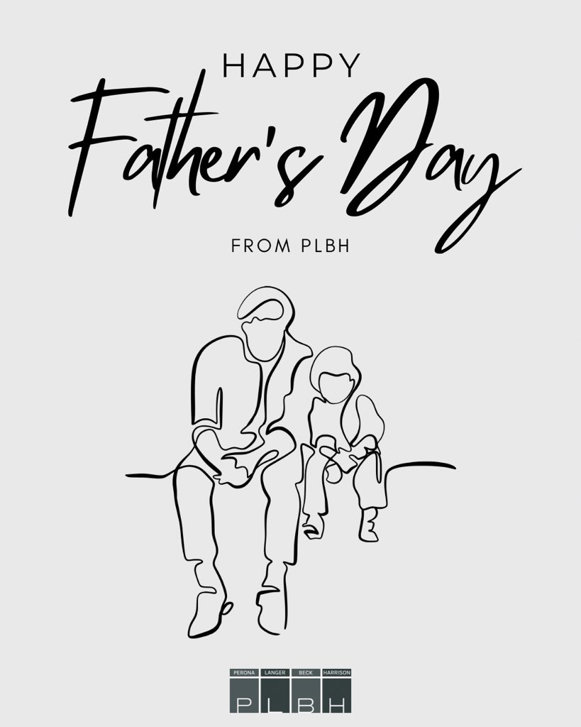 PLBHLaw's tweet photo. This Father’s Day, PLBH celebrates the dads, grandfathers, and father figures whose strength, guidance, and dedication help shape the lives of those around them.
Happy Father’s Day from all of us at PLBH. 💙

#law #workerscomp #employment #socal #attorney https://t.co/cdcAZnQXPV