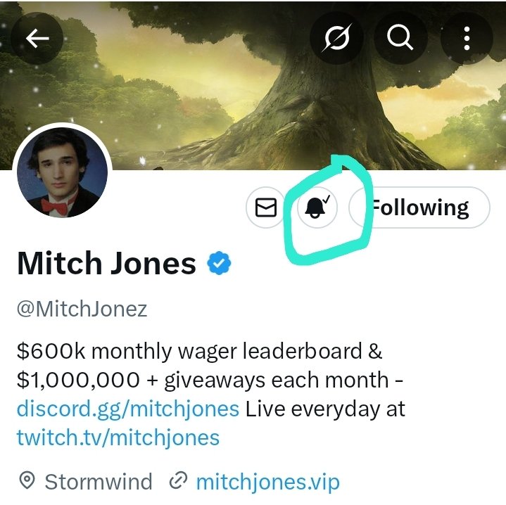 GodisGood5533's tweet photo. @MitchJonez Notification on 👌 🙏 https://t.co/8M3UDaZdFC