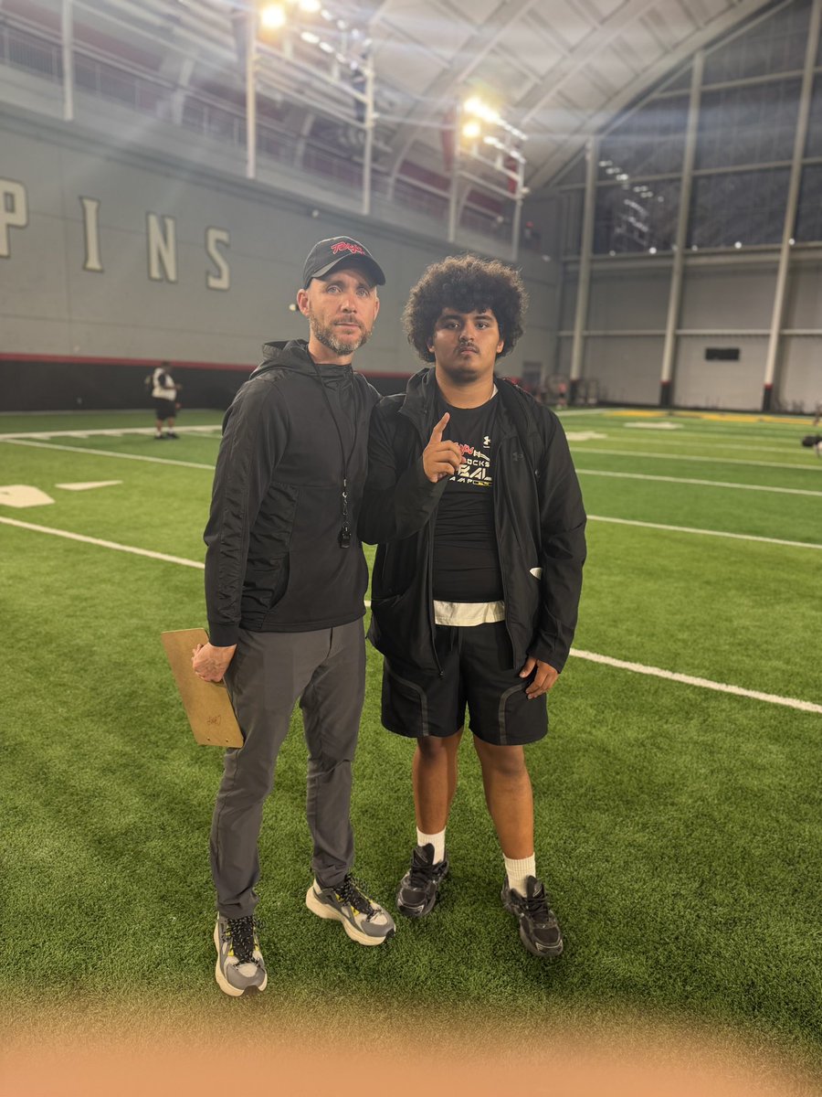 notkris____'s tweet photo. Had a great time at the Maryland Big Man Camp ! @TerpsFootball @TedMonachino @PaolucciPG https://t.co/NZYU5G2ZGp