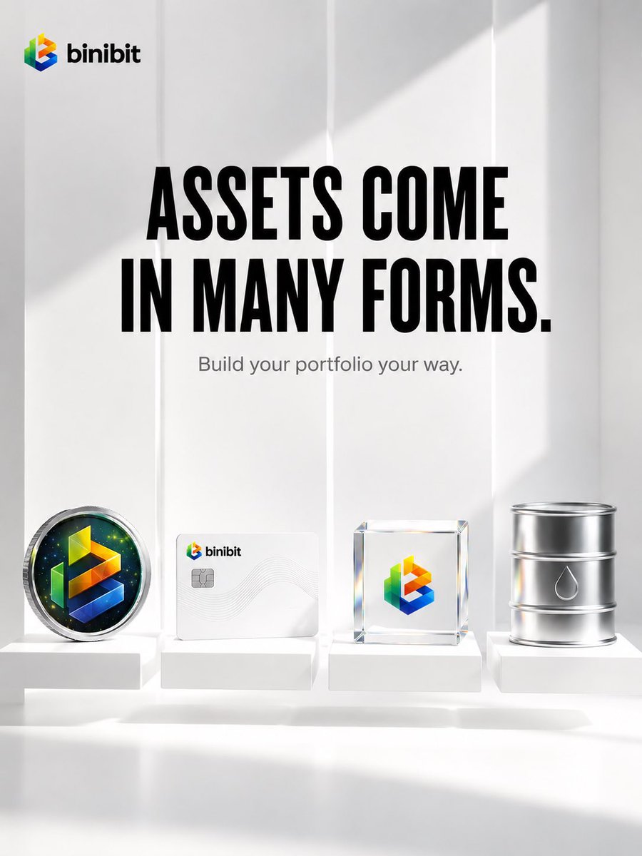 BinibitCrypto's tweet photo. Crypto. Stocks. Gold. Oil. The Card to spend it. All in one place.🧡 https://t.co/l9YpclSsgD