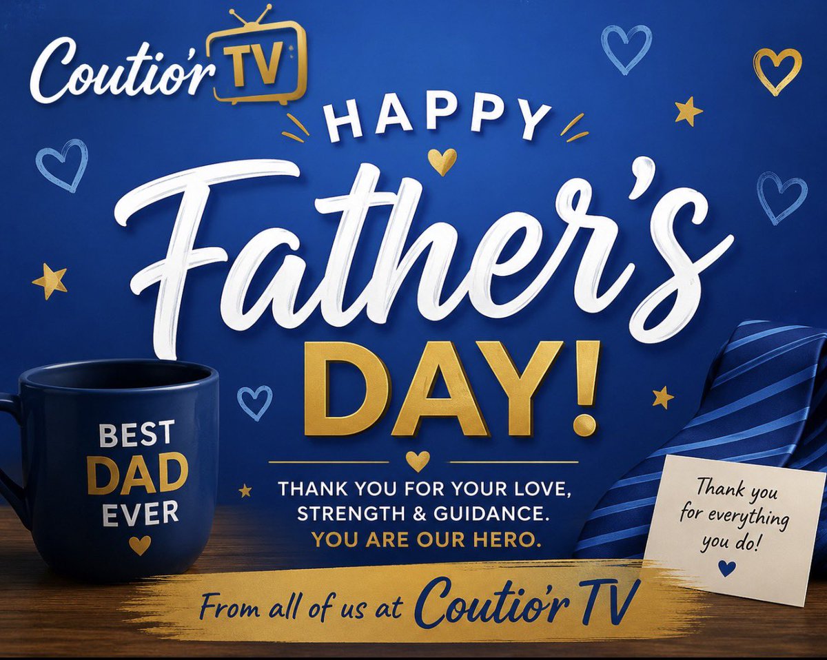 Chattingwitladi's tweet photo. 🌷 Happy Father’s Day 🌷 
From me &amp; Coutio’r TV  💐 https://t.co/cIjEPLPRPD