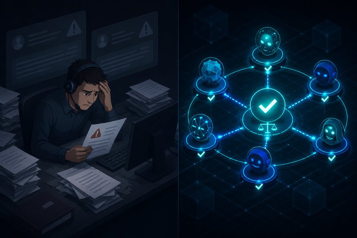 cryptony0x's tweet photo. Got into an argument with a client once over whether a project was "done."

I'd hit every item on the brief. They felt something was missing that they couldn't quite name. We were both right, in the sense that neither of us was lying.

That argument happens constantly on freelance platforms, and it's the exact reason a network like Braintrust can't fully decentralize the part that actually matters.

Braintrust lets workers own the network instead of a company taking a cut. Great model. But disputes over whether deliverables meet the brief still get resolved by a human support team behind the scenes, because there's no other option. Code can confirm a file got uploaded. It can't tell you if "done" actually means done.

@GenLayer is built for that exact gap. Instead of one support rep making a judgment call, a set of validators running different AI models would review the brief, the deliverable, and the conversation history independently, then vote on whether the work holds up. Disagreement rotates the validator set instead of escalating to a manager. The decision can be appealed until it actually settles.

That turns "done" from something a support team decides into something the network itself can adjudicate, transparently and the same way every time.

Freelance platforms talk a lot about removing the middleman from payments. Nobody's removed the middleman from judgment yet.

What's a freelance dispute you've seen where you genuinely think both sides had a point?